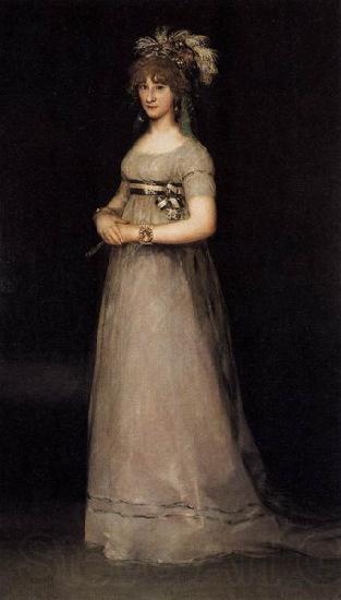 Francisco de Goya Portrait of the Countess of Chinchon Spain oil painting art